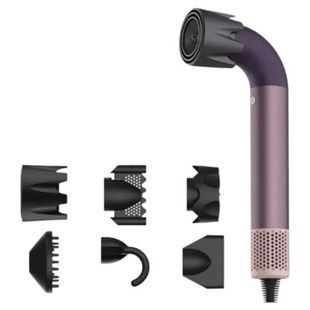 Фен-стайлер для укладки волос с 6 насадками Beheart Hair Dryer X11PRO Фиолетовый