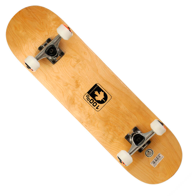 Скейт деревянный 801, наждак, колёса PU Skatebord