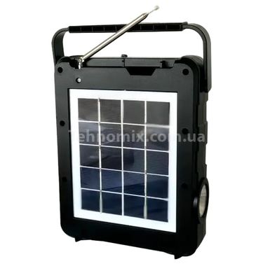 УЦЕНКА! Портативная солнечная радио станция с солнечной панелью NNS Solar Charge NS-8033LS Bluetooth+FM+USB