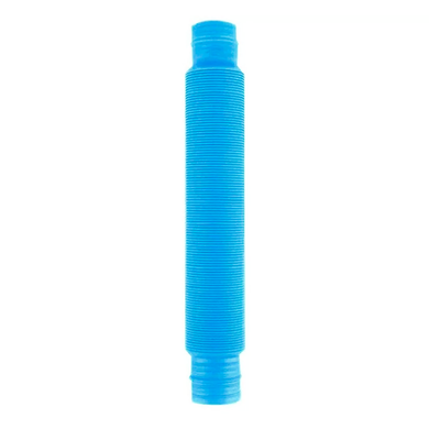 Развивающая детская игрушка антистресс Pop Tube 20 см Голубая