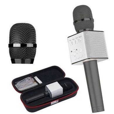 Караоке-мікрофон Q9 black з чохлом