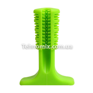 Жувальна іграшка для собак Dog Chew Brush Зелена (L)