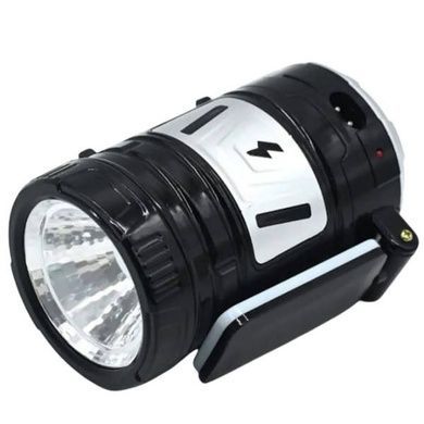 Кемпінговий ліхтар акумуляторний 220V TJ-288 5+1LED COB Чорний