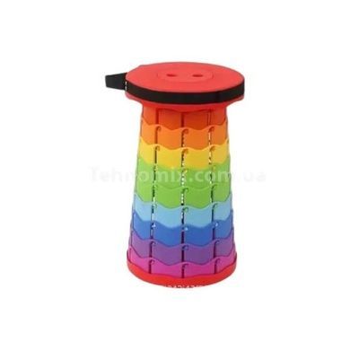 Складаний стілець Telescopic stool (розкладний телескопічний стілець) червоний