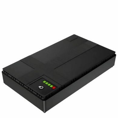UPS-Power Bank ИБП для роутеров, видеокамер и других гаджетов 5V/9V/12V+USB 20000mAh 1019P Черный