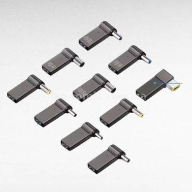 Переходник питания для ноутбука с Type-C на DC 5.5&times;2.5mm Черный