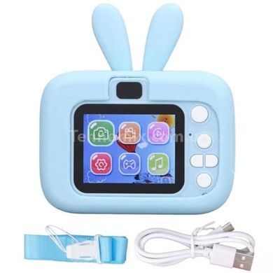 Детский фотоаппарат X900 Rabbit Голубой