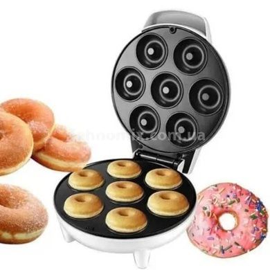 Прилад для приготування пончиків на 7 шт. Donut Maker Білий