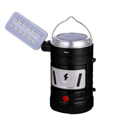 Кемпінговий ліхтар акумуляторний 220V TJ-288 5+1LED COB Чорний