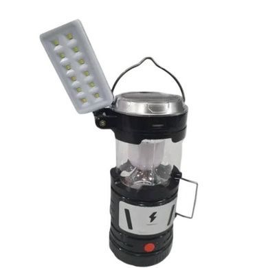 Кемпінговий ліхтар акумуляторний 220V TJ-288 5+1LED COB Чорний