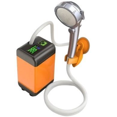 Душ портативний акумуляторний 9000mAh Lixada Помаранчевий