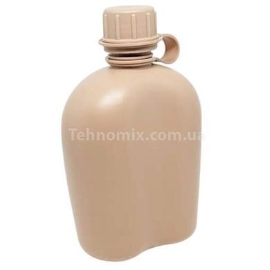Фляга пластикова з чохлом у забарвленні камуфляжу MILITARY STYLE 1L
