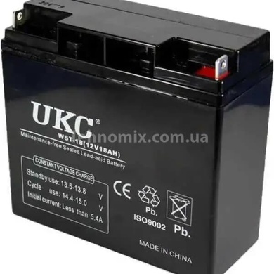 Аккумулятор BATTERY 12V 18A