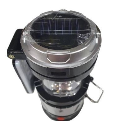 Кемпінговий ліхтар акумуляторний 220V TJ-288 5+1LED COB Чорний