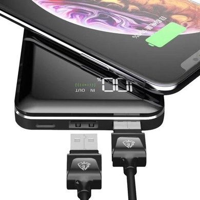 Бездротовий зарядний пристрій + Power bank 8000mAh LENYES PW015