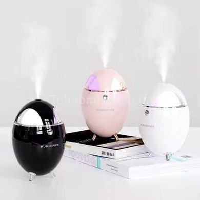 Ультразвуковой увлажнитель воздуха Humidifier в форме яйца Розовый