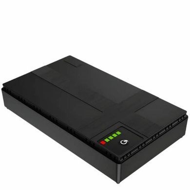 UPS-Power Bank ИБП для роутеров, видеокамер и других гаджетов 5V/9V/12V+USB 20000mAh 1019P Черный