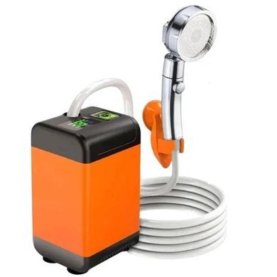 Душ портативний акумуляторний 9000mAh Lixada Помаранчевий