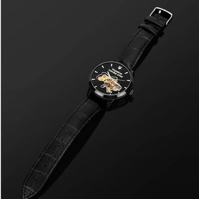 Часы мужские Besta Skeleton UA Black