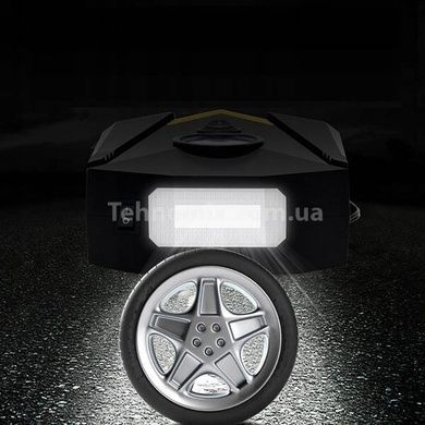 Компрессор автомобильный с фонарем 12V