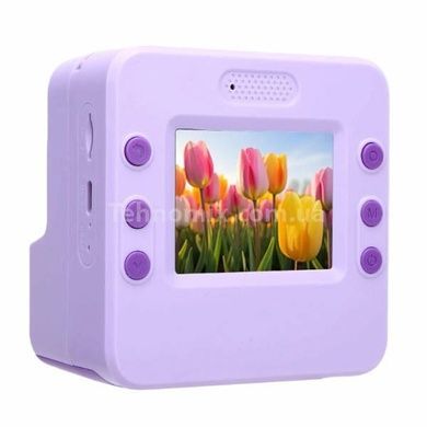 Фотоапарат моментального друку HD Print Camera Фіолетова