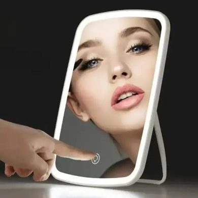 Дзеркало для макіяжу настільне з підсвічуванням Led Lighted Біле