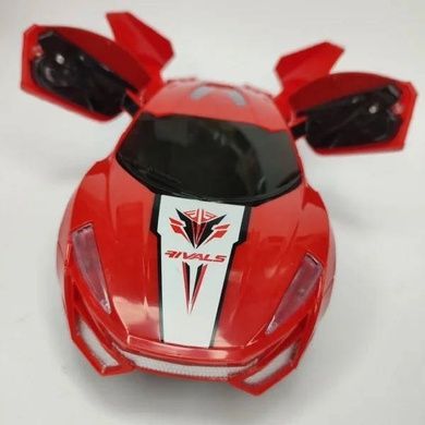 Машинка дитяча з музикою та світлом Flash Deformation Синя