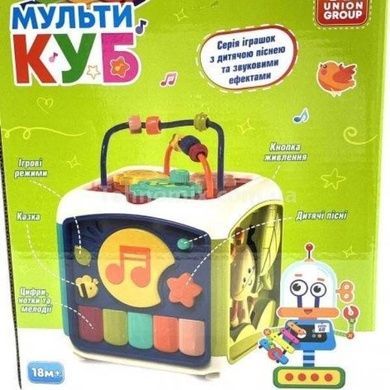 Куб розвиваючий Ксилофон, казки, підсвічування TK Group