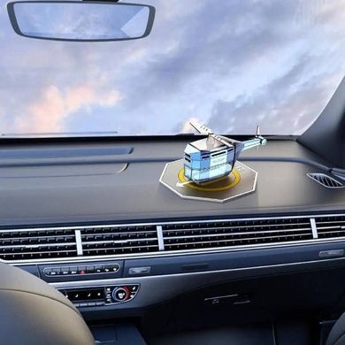 Автомобільний ароматизатор Вертоліт Vert-02 на сонячній батареї Блакитний