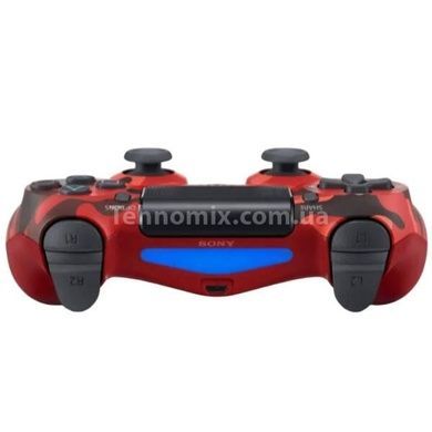 Беспроводной bluetooth джойстик DOUBLESHOCK 4 Wireless Controller Красный камуфляж