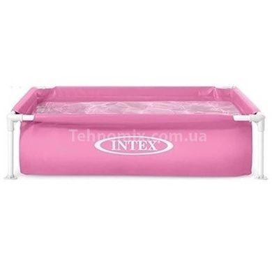 Басейн каркасний 122*122*30см 337л Intex 57172 PN Рожевий