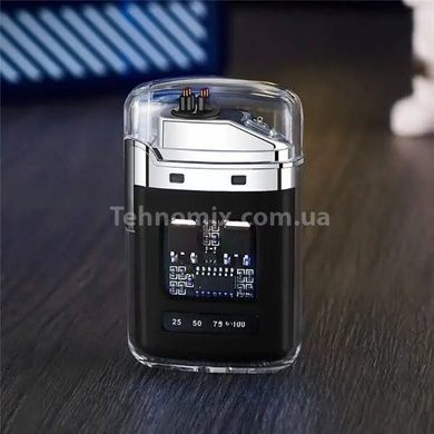 Зажигалка импульсная USB ZGP-335 Черная