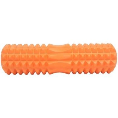 Ролик массажный для йоги, фитнеса (спина и шея) OSPORT (45*12 см) Оранжевый