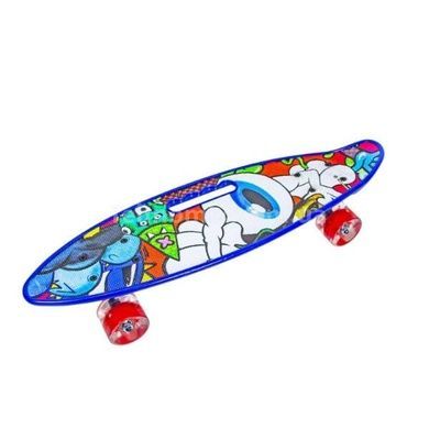 Пенні борд з колесами, що світяться PU Penny Board EYE Гаффіті очей
