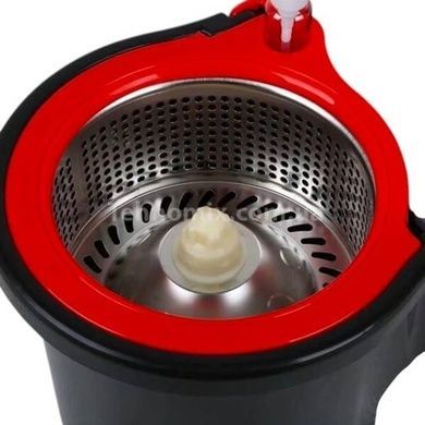 Комплект для уборки ведро 8л и круглая швабра Spin Mop 360 Gold Diamond ТК00028 Черный