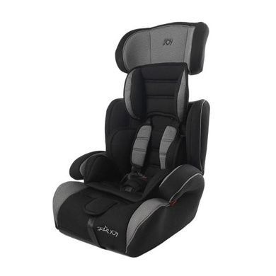 Дитяче автокрісло універсальне від 9-36кг з бустером I/II/III група JOY 7045-21 Чорне з сірим