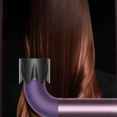 Фен-стайлер для укладки волос с 6 насадками Beheart Hair Dryer X11PRO Фиолетовый