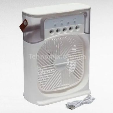 Кондиционер портативный переносной с резервуаром 350мл Artic Air Cooler Fan ICE 5130 Белый