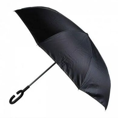 Парасолька навпаки Up Brella однотонна Жовта