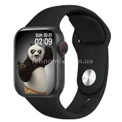 Смарт-часы с цветным дисплеем и универсальным силиконовым ремешком Smart Watch NBP-Plus Черные