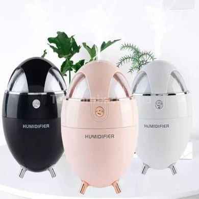 Ультразвуковой увлажнитель воздуха Humidifier в форме яйца Розовый