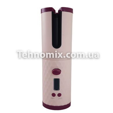 Беспроводная плойка для завивки волос Ramindong Hair curler RD-060 Розовая