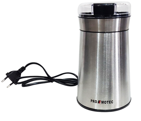 Кофемолка Promotec PM-599 измельчитель 280W Серая