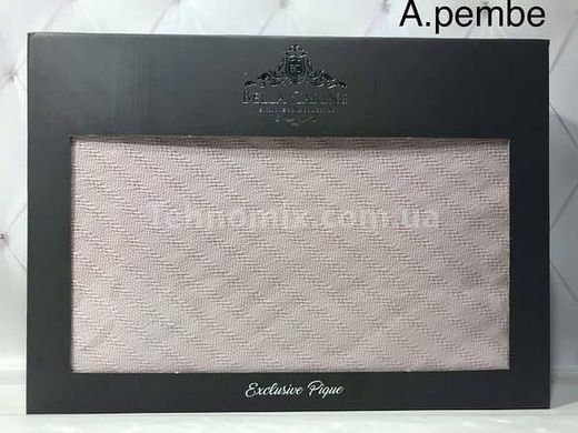 Покрывало-пике Bella Carine A. pembe 200х240см Хлопок