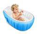 Надувна ванночка Intime Baby Bath Tub блакитна