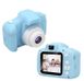 Детский фотоаппарат KVR-001 Блакитний