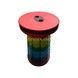 Складаний стілець Telescopic stool (розкладний телескопічний стілець) червоний