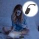 Лампа для чтения с креплением на книгу HA-71 Черная