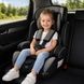 Дитяче автокрісло універсальне від 9-36кг з бустером I/II/III група JOY 7045-21 Чорне з сірим