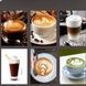 Електричний капучинатор для молока Milk Frother Білий із сірим